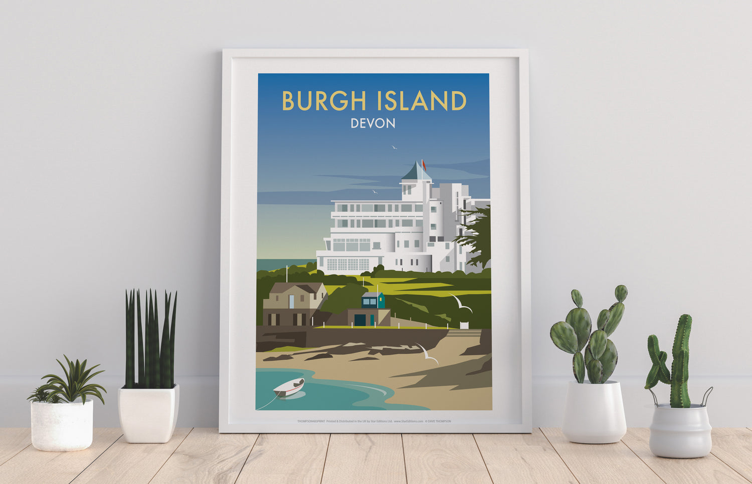 Burgh Island, Devon - Art Print