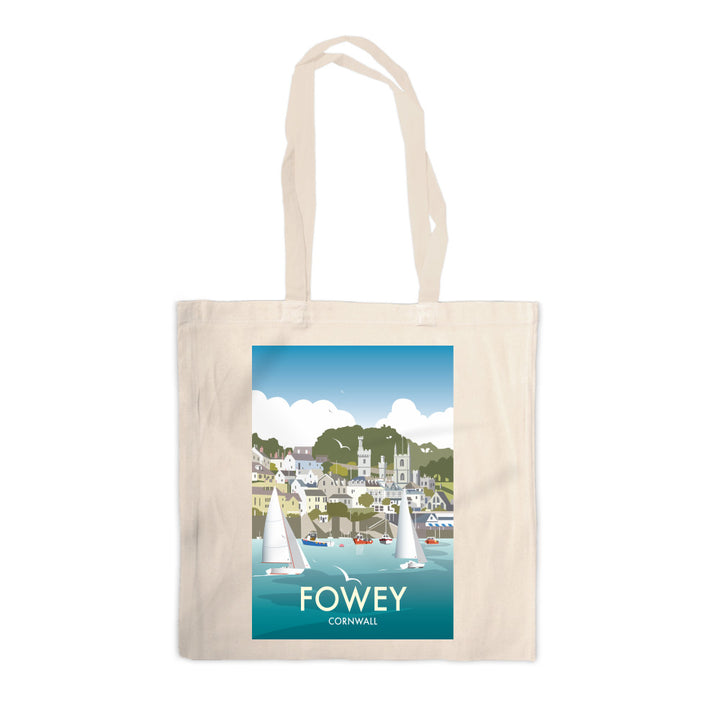 Fowey, Cornwall Canvas Tote Bag