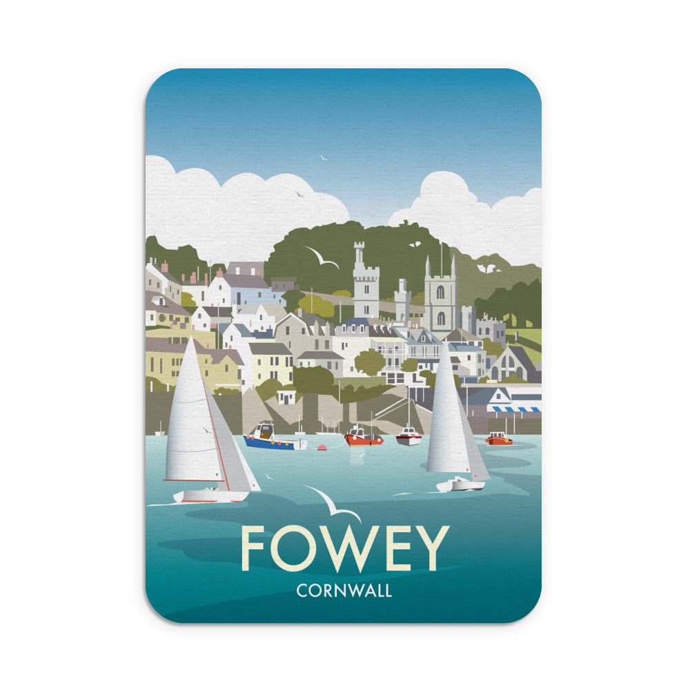 Fowey, Cornwall Mouse Mat