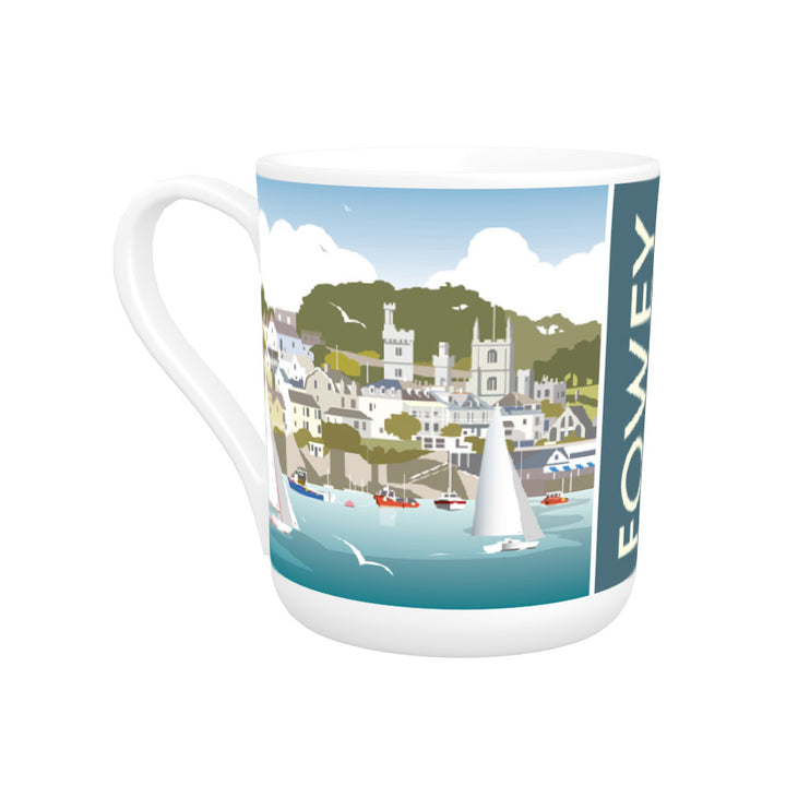 Fowey, Cornwall Bone China Mug