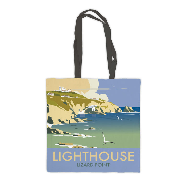 Lizard Point Lighthouse, Cornwall Premium Tote Bag
