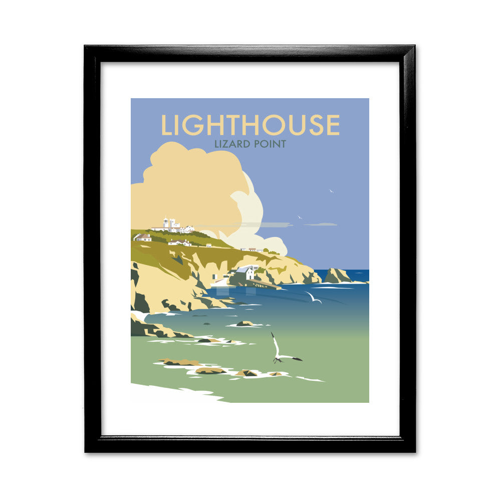 Lizard Point Lighthouse, Cornwall - Art Print