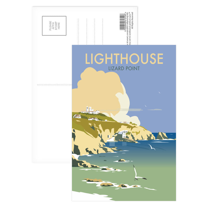 Lizard Point Lighthouse, Cornwall Postcard Pack