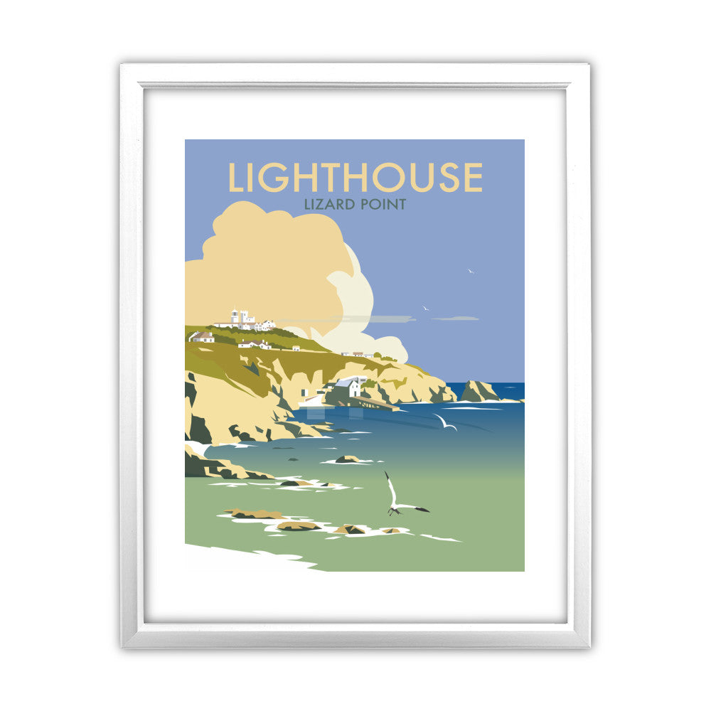 Lizard Point Lighthouse, Cornwall - Art Print