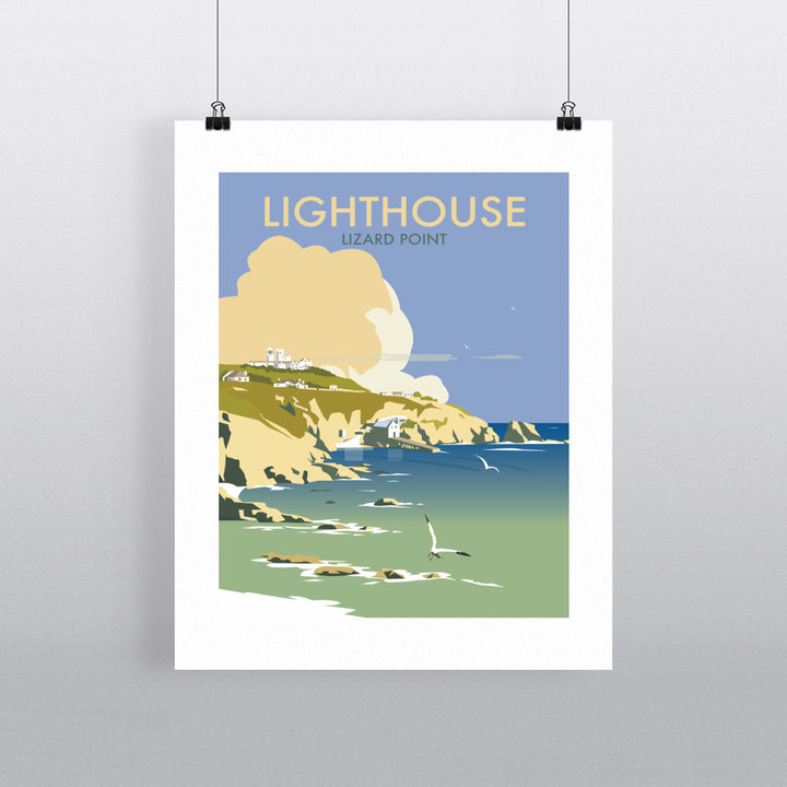 Lizard Point Lighthouse, Cornwall Fine Art Print