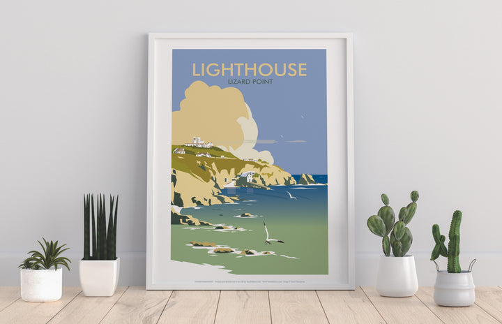 Lizard Point Lighthouse, Cornwall - Art Print