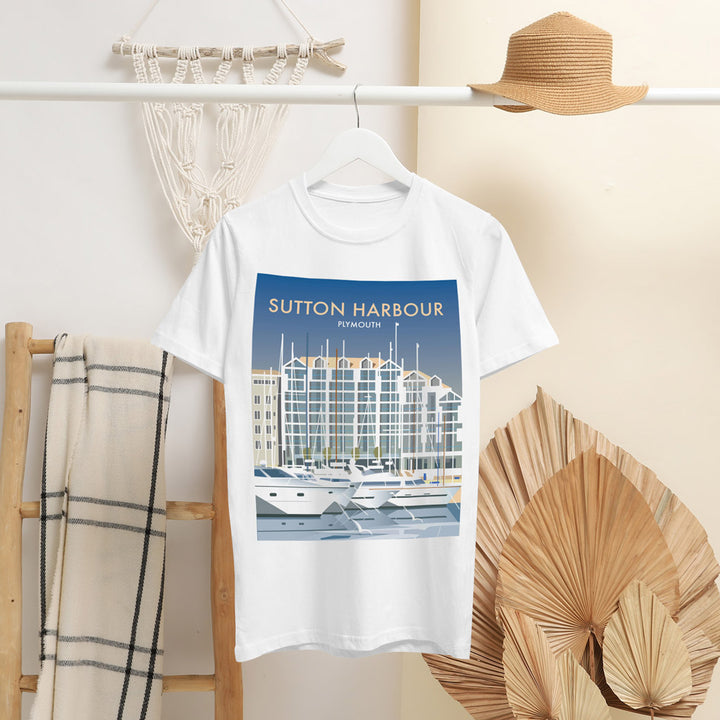 Sutton Harbour T-Shirt by Dave Thompson