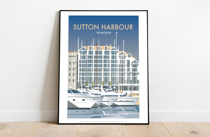 Sutton Harbour, Plymouth - Art Print