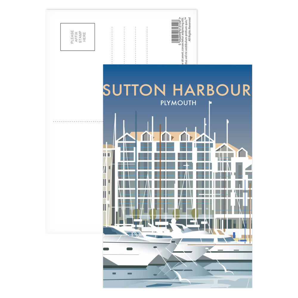 Sutton Harbour, Plymouth Postcard Pack