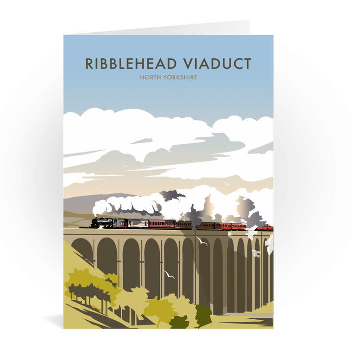 Ribblehead Viaduct, North Yorkshire Greeting Card 7x5