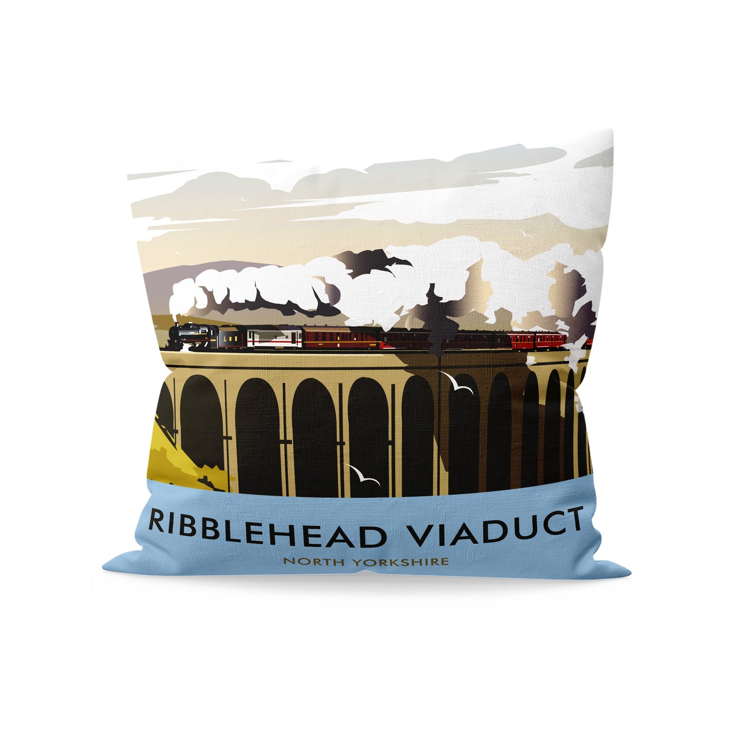 Ribblehead Viaduct, North Yorkshire Fibre Filled Cushion