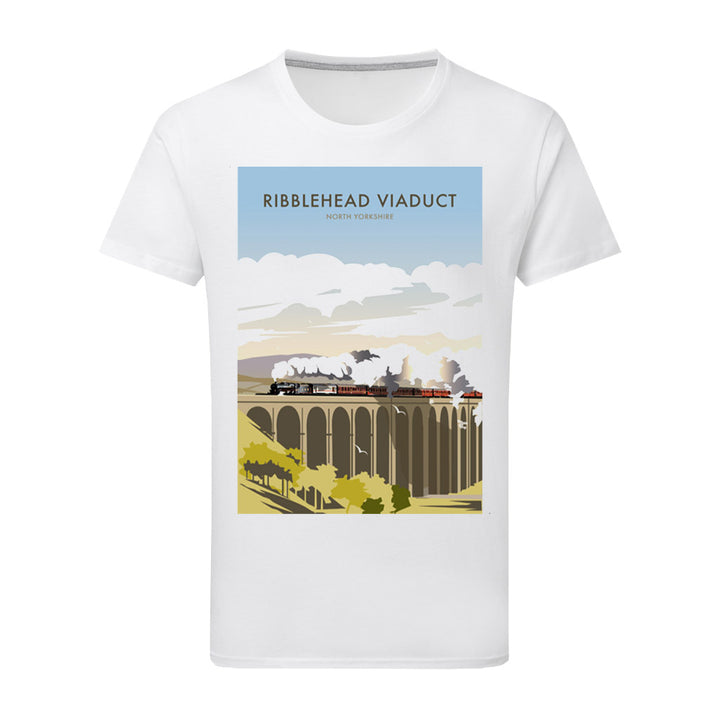 Ribblehead Viaduct T-Shirt by Dave Thompson