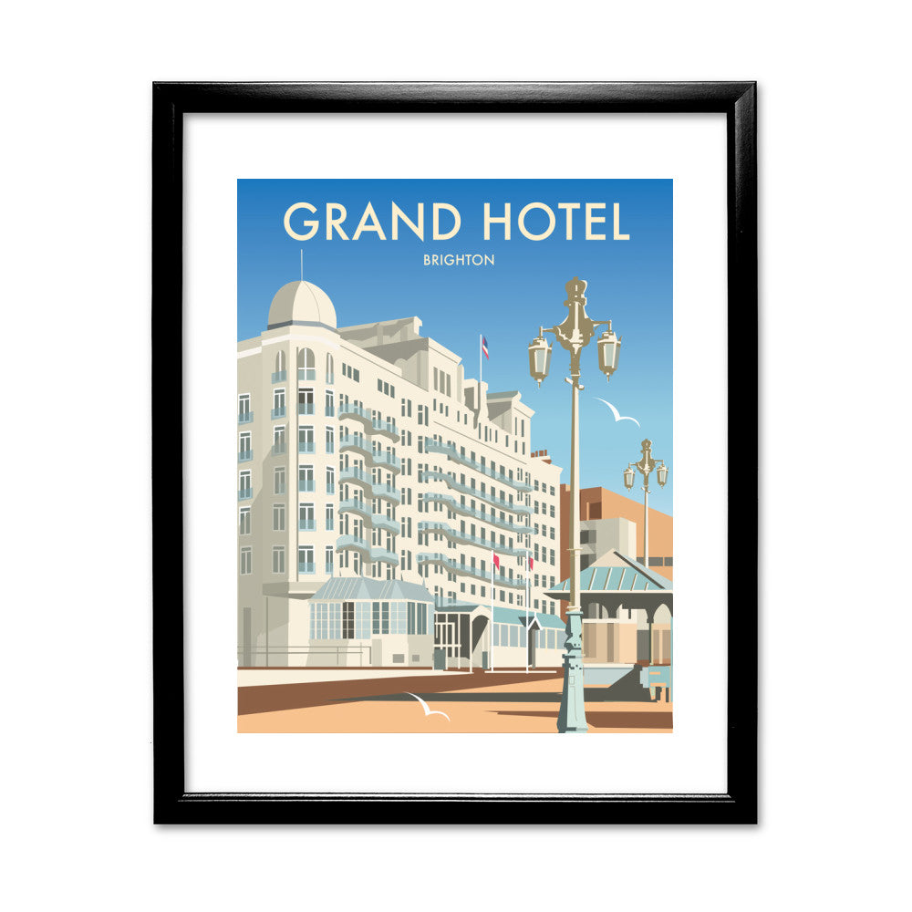 Grand Hotel, Brighton - Art Print