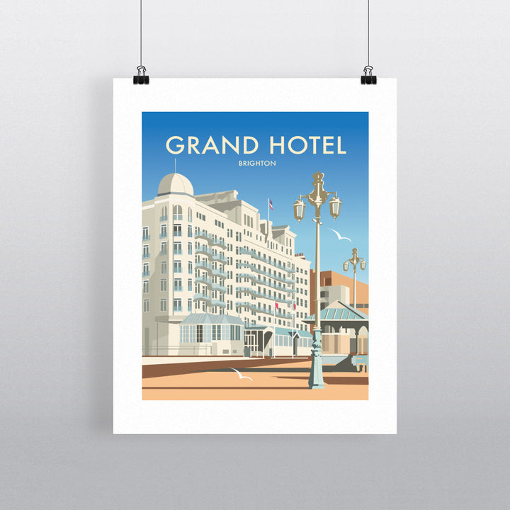 Grand Hotel, Brighton 90x120cm Fine Art Print