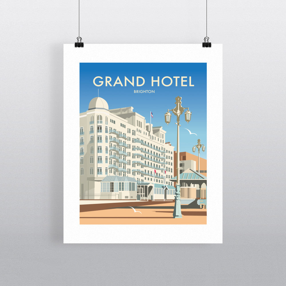 Grand Hotel, Brighton - Art Print