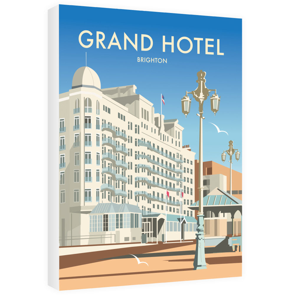 Grand Hotel, Brighton 30cm x 45cm Canvas