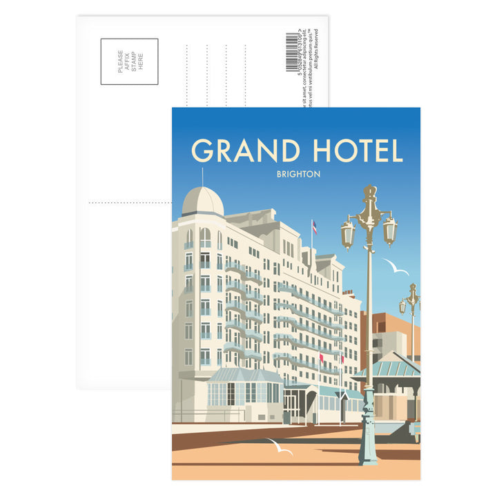 Grand Hotel, Brighton Postcard Pack