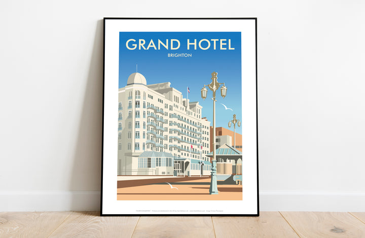 Grand Hotel, Brighton - Art Print