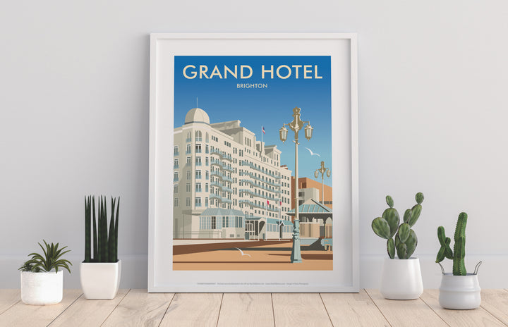 Grand Hotel, Brighton - Art Print