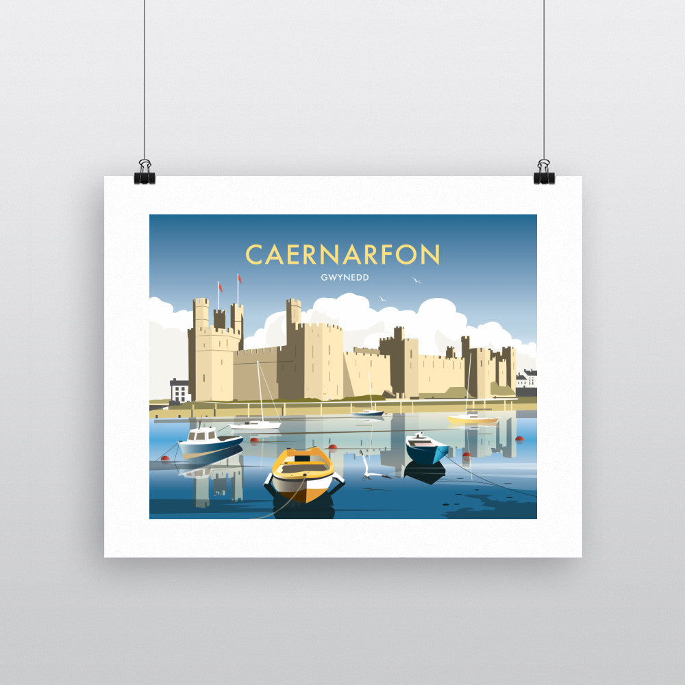 Caernarfon, Gwynedd - Art Print