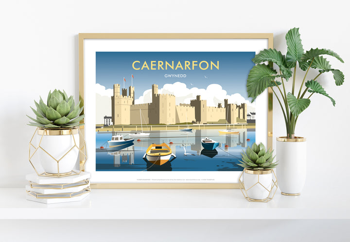 Caernarfon, Gwynedd - Art Print