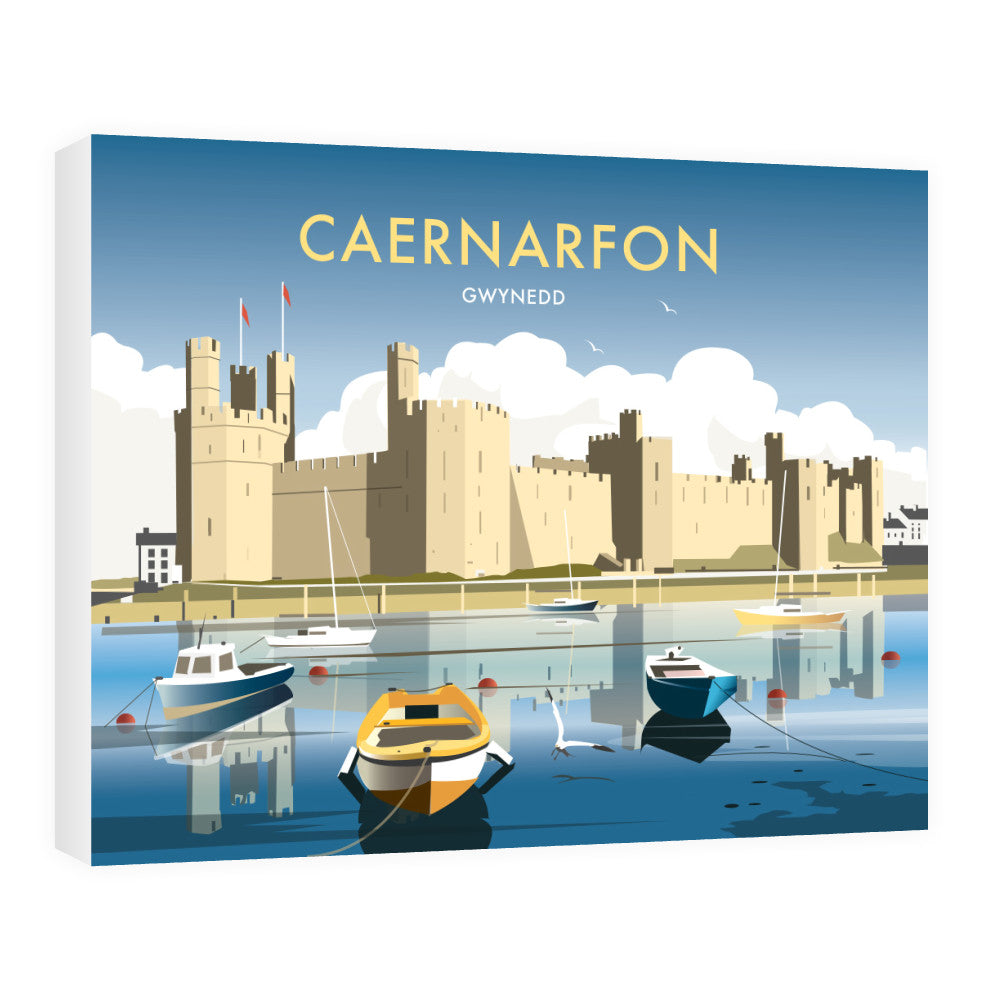 Caernarfon, Gwynedd 60cm x 80cm Canvas