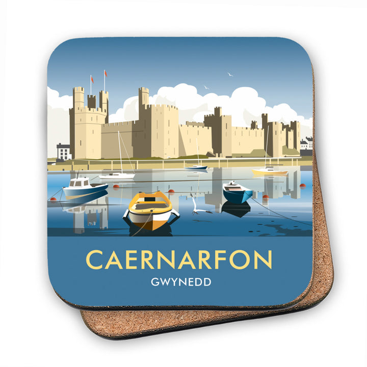 Caernarfon, Gwynedd MDF Coaster