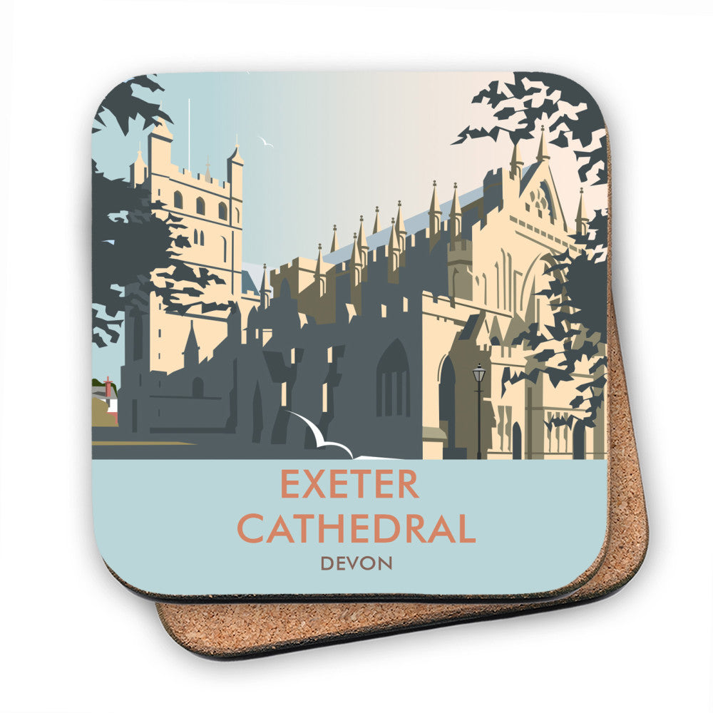 Exeter Cathedral, Devon MDF Coaster