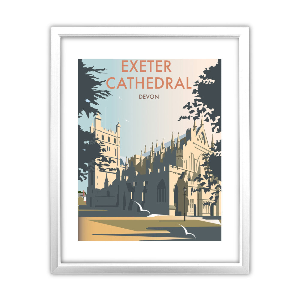 Exeter Cathedral, Devon - Art Print
