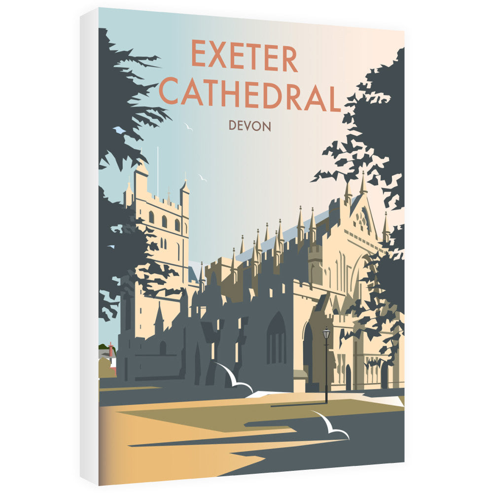 Exeter Cathedral, Devon 40cm x 60cm Canvas