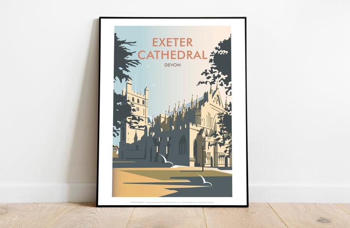 Exeter Cathedral, Devon - Art Print