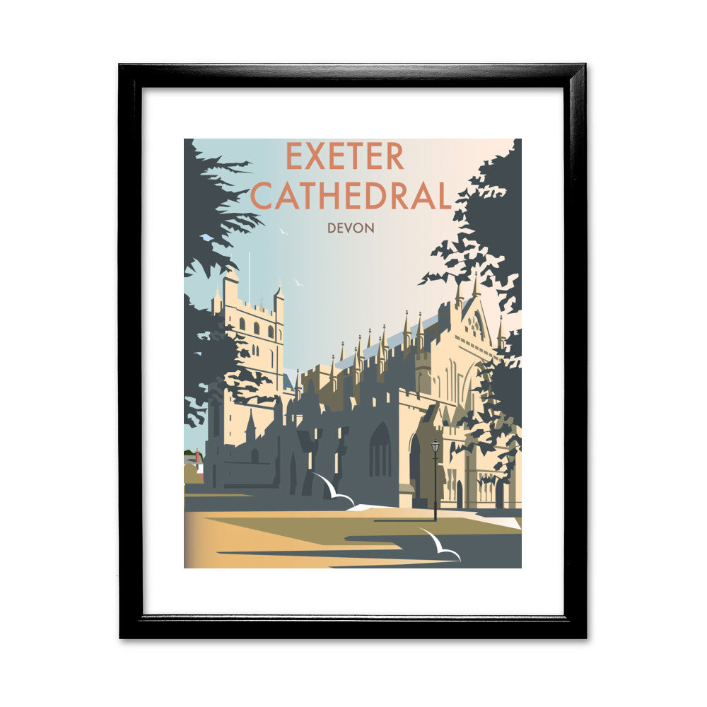 Exeter Cathedral, Devon - Art Print