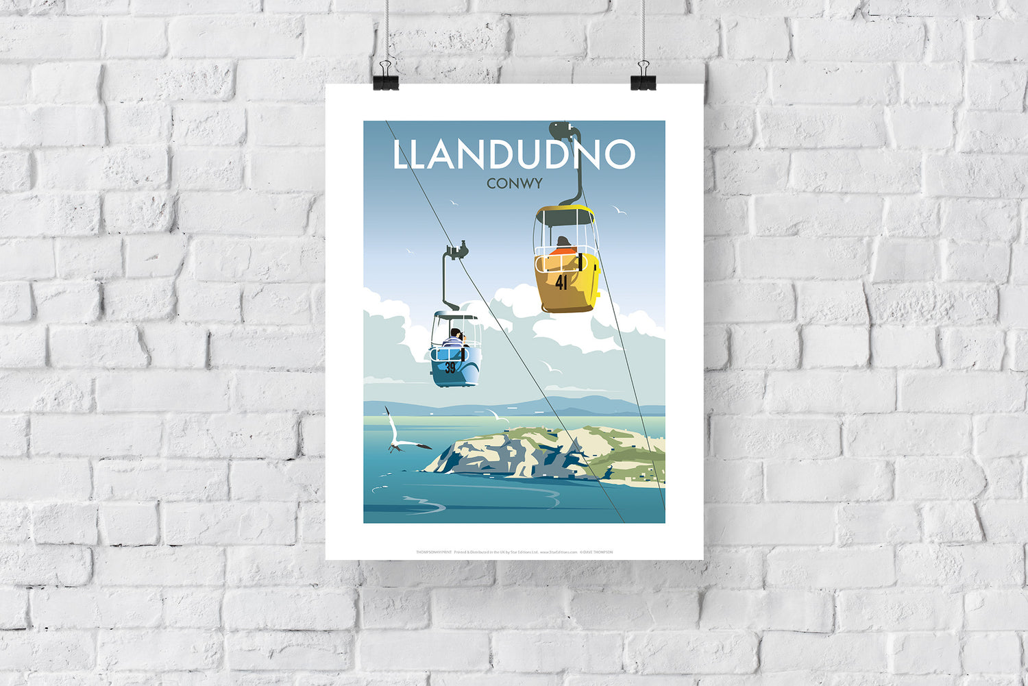 Llandudno, Conwy - Art Print