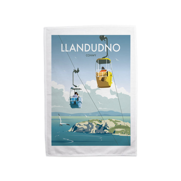 Llandudno, Conwy Tea Towel