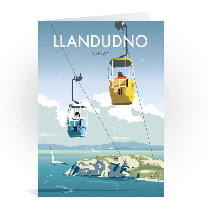 Llandudno, Conwy Greeting Card 7x5