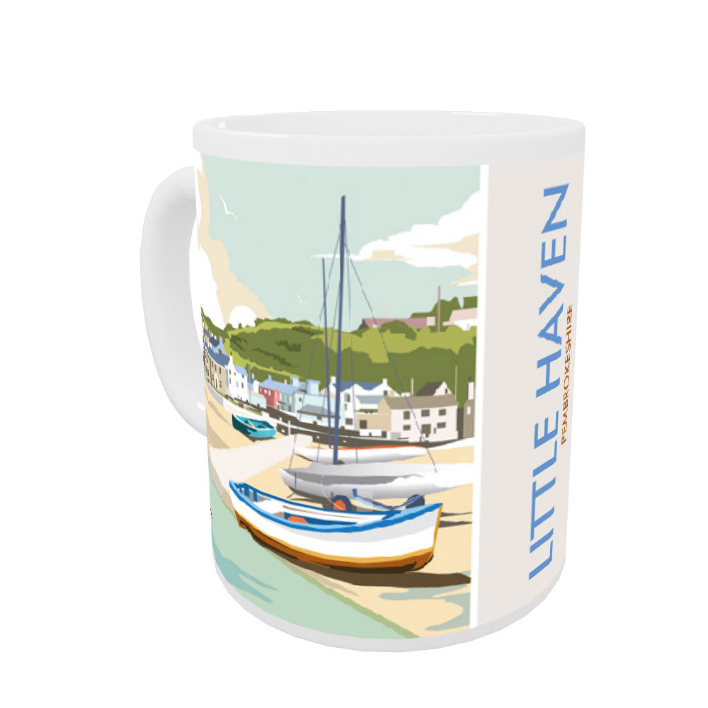 Little Haven, Pembrokeshire Coloured Insert Mug