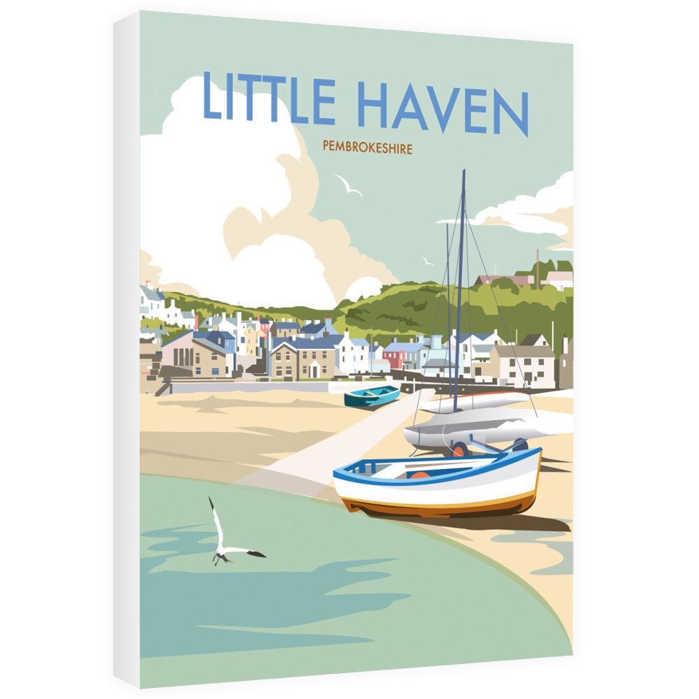 Little Haven, Pembrokeshire 40cm x 60cm Canvas