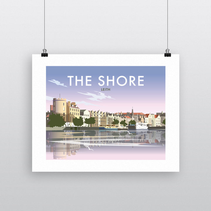 The Shore, Leith 60x80cm Fine Art Print