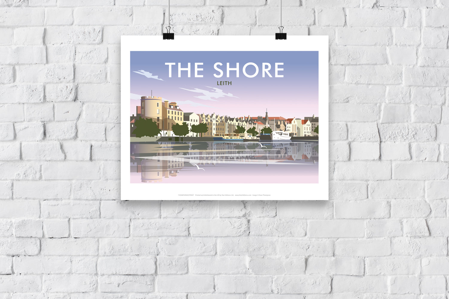 The Shore, Leith - Art Print