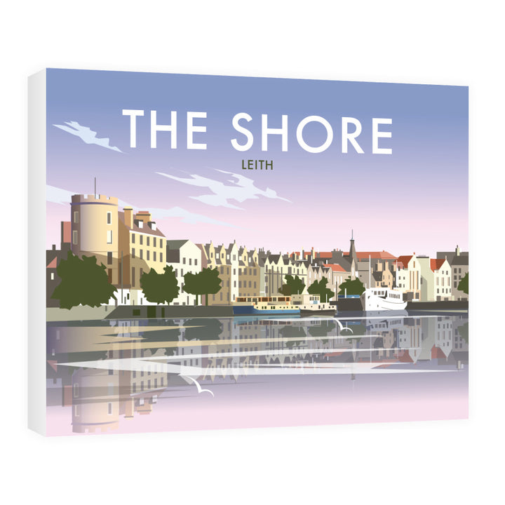 The Shore, Leith 40cm x 60cm Canvas