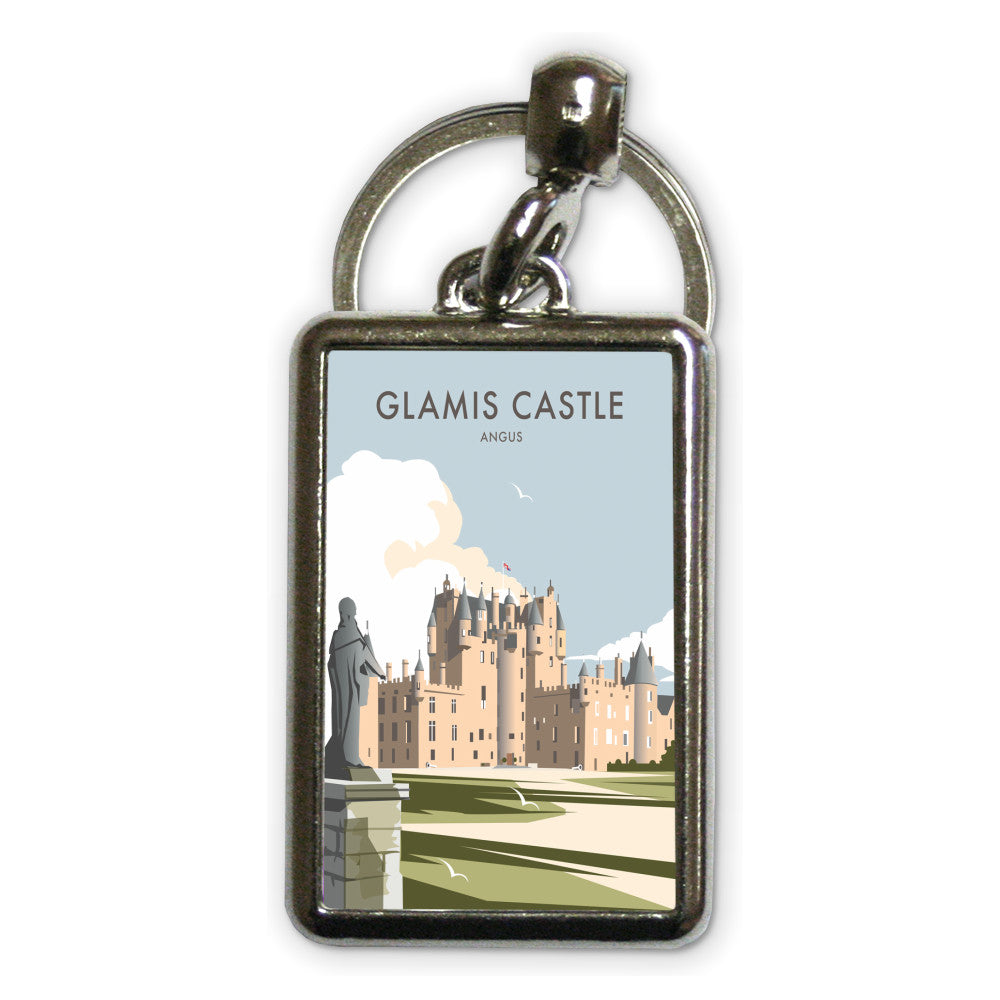Glamis Castle, Angus Metal Keyring