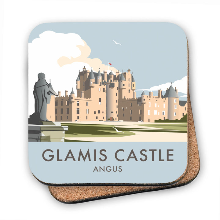Glamis Castle, Angus MDF Coaster