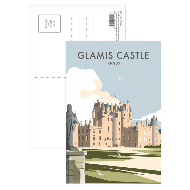 Glamis Castle, Angus Postcard Pack
