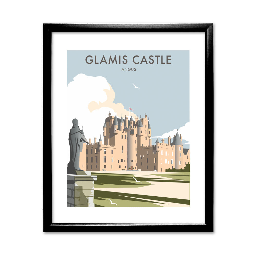 Glamis Castle, Angus - Art Print
