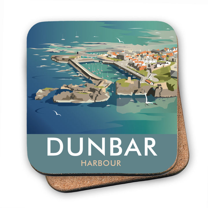 Dunbar Harbour MDF Coaster
