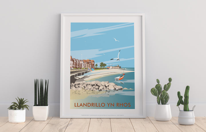 Llandrillo Yn Rhos - Art Print