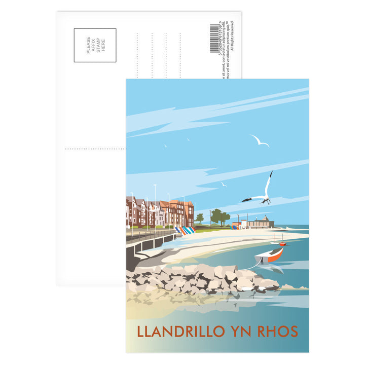 Llandrillo Yn Rhos Postcard Pack