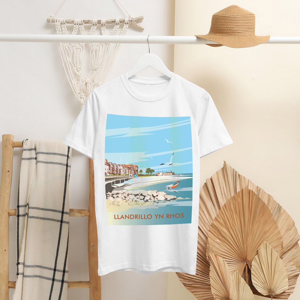 Llandrillo Yn Rhos T-Shirt by Dave Thompson