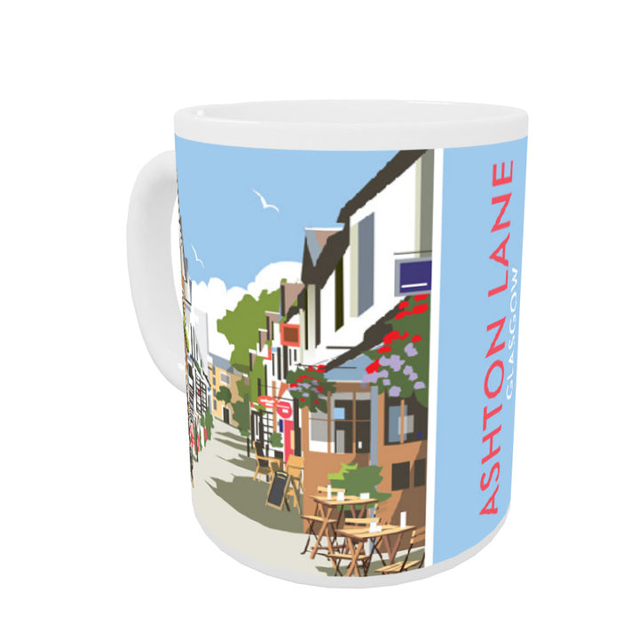 Ashton Lane, Glasgow Mug