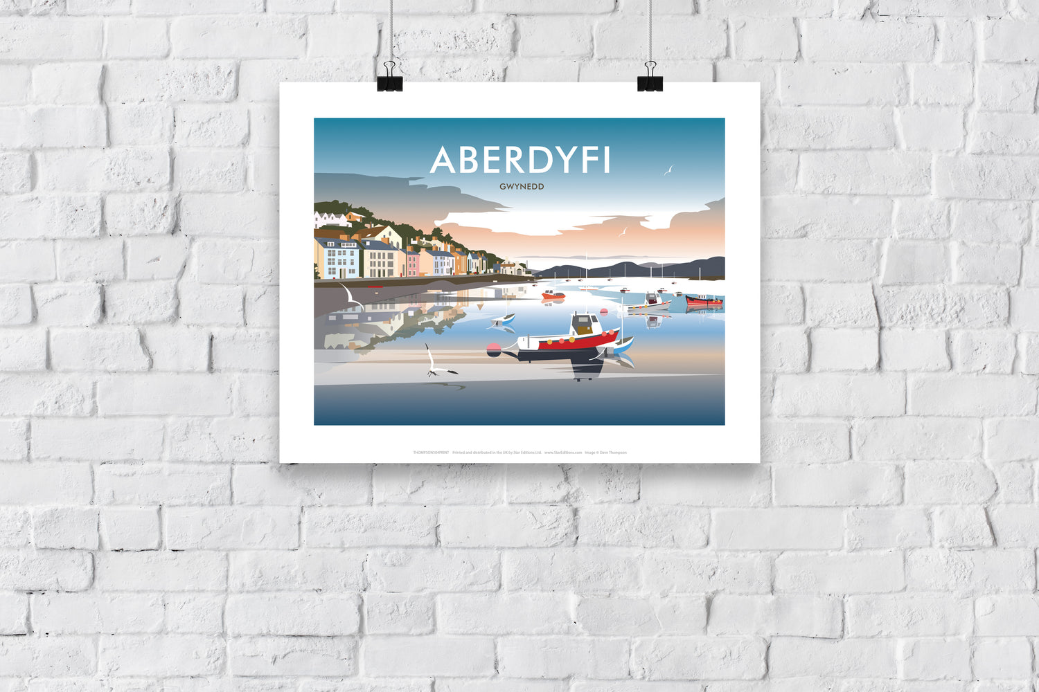 Aberdyfi, Gwynedd - Art Print